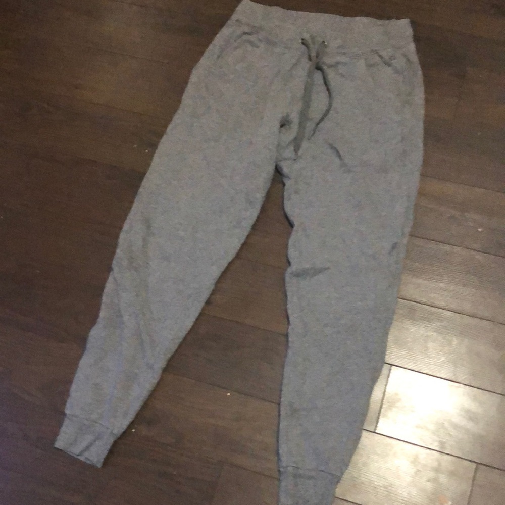 Grey sweatpants